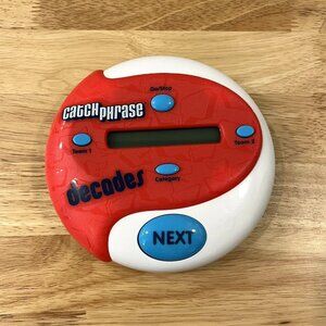 Hasbro Catch Phrase Decades Pass & Party Game Electronic Game 2013 Tested/Works